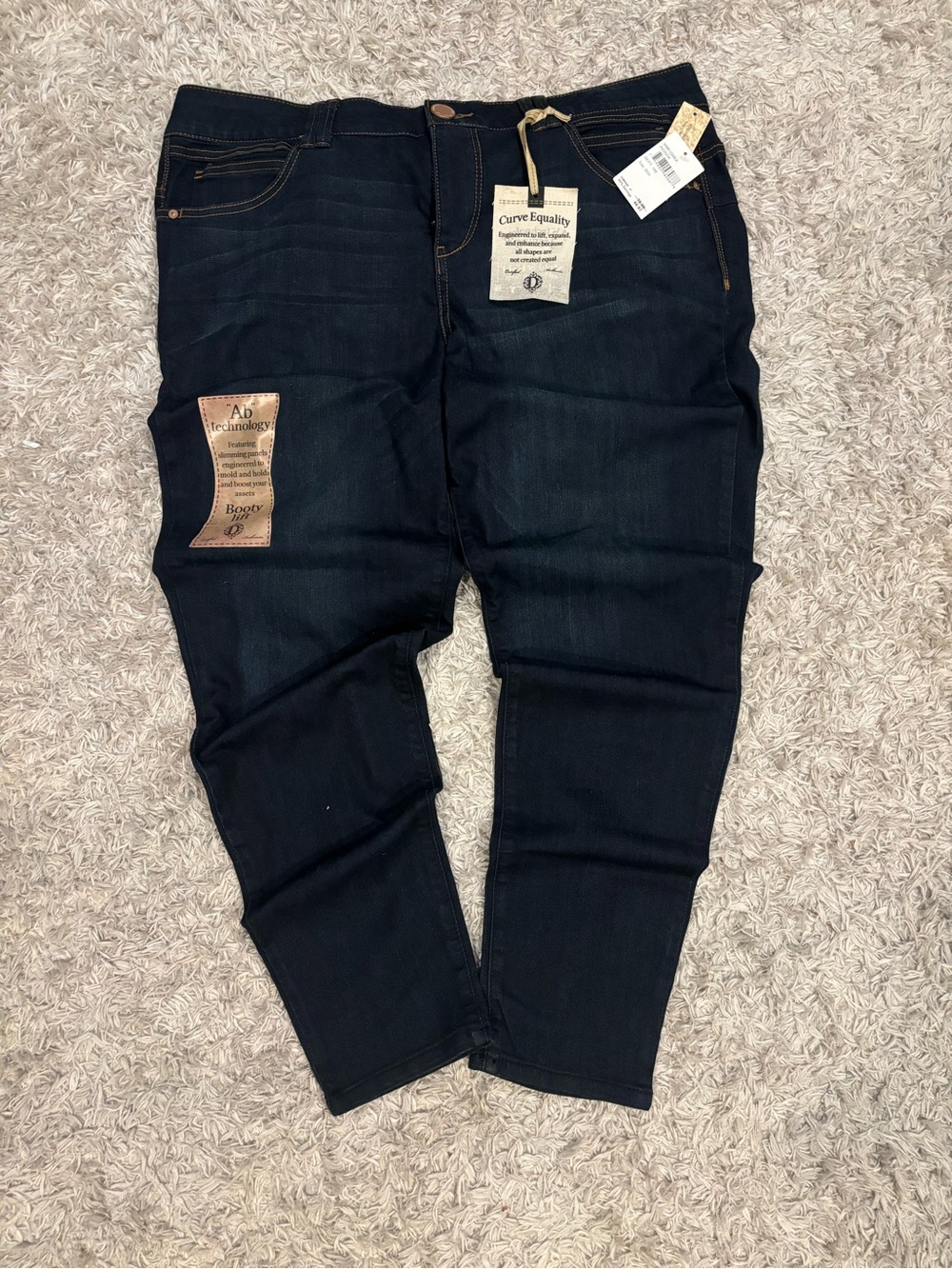 Delicious Men’s Relaxed Dark Indigo Jeans